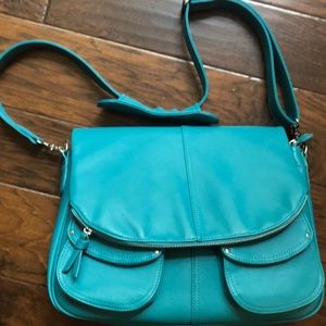 JoTotes - Turquoise Betsy Bag (Camera+Laptop)